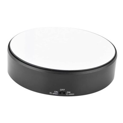 Estink Rotating Display Stand,360ABS Material Motorized Rotating Mirrored Display Stand Turntable Show Case 1000g Load Bearing for Displaying Jewelry Watch Cosmetic Toy model etc