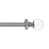 ACHIM Home Furnishings, Brushed Nickel, Innovative Decorative Room Darkening Wrap Around Rod & Finial Jade, 48" up to 86", Inch Extends Inch (INRJDE4806) view 2