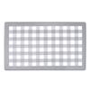 Anti-Fatigue Floor Comfort Mat - 18 x 30 Inch (Buffalo Check Grey) - Waterproof Non-Slip Rug - Easy to Clean Cushioned Mat for Kitchen, Bathroom, Standing Desk & Office - Achim Home Decor view 1