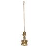 Wgloryind Brass Wall Hanging Laddu Gopal Lord Krishna Oil Lamp Diya with Bells | Home Dcor view 4
