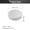 Othmro 12Pcs 3.4oz Metal Round Tins Aluminum Tin Cans Jar Refillable Containers 100ml Tin Cans Tin Bottles Containers with Screw Lid for Salve Spices Lip Balm Tea Candies Pink 8323mm view 2
