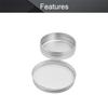 Othmro 12Pcs 3.4oz Metal Round Tins Aluminum Tin Cans Jar Refillable Containers 100ml Tin Cans Tin Bottles Containers with Screw Lid for Salve Spices Lip Balm Tea Candies Pink 8323mm view 3