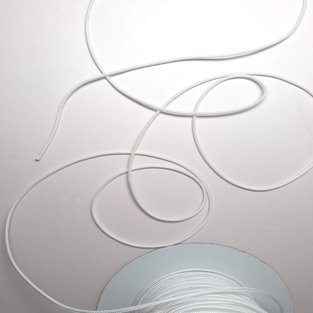 2.0 mm Blinds Shade Lift Pull Cord String - White - 100 Feet