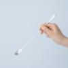 Aoyoshi 557842 Lutes Classic Satin Long Spoon Silver L 8.9 inches (225 mm) view 2
