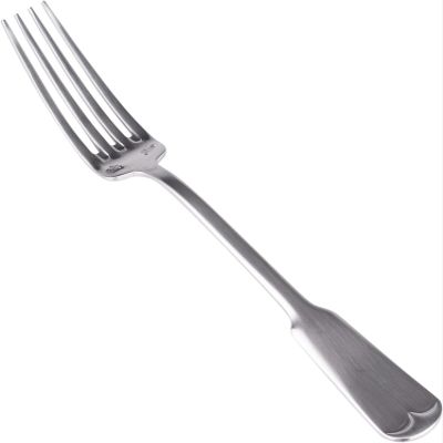 Aoyoshi 557767 Lutes Classic Satin Dinner Fork Silver L 7.3 inches (185 mm)