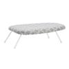 Amazon Basics Foldable Compact Tabletop Ironing Board with Folding Legs, Heat Resistant Portable, Lightweight, Non-Slip, Easy Storage, Trellis Removable Cover, 23.6"L x 7.1"W x 14.3"H, Chevron view 1
