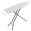 Amazon Basics Height Adjustable Full-Size Foldable Ironing Board, 4-Leg Fold-Up, Chevron Removable Cover, 60" x 14" x 38" view 1