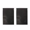 200PCS Double Sided Matte Black Mylar Foil Open Top Heat Seal Bags for Food Storage, Beauty/Travel Sample Pack (200, 4.7" x 7.1") view 4