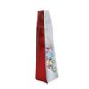 QQ Studio Pack of 100 Translucent/Silver/Color Stand-Up Resealable Zipper Pouch (5.5" x 7.9", Matte Red) view 2