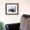 ArtToFrames 12x34 Inch Brown Picture Frame, This 1.50 Inch Custom Poster Frame is Winter White Barnwood 1.5 Inch - Comes with Economy Acrylic and Corrugated Backing (2WOMRFB-150-NAT-12x34) view 2