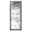 ArtToFrames 12x34 Inch Brown Picture Frame, This 1.50 Inch Custom Poster Frame is Winter White Barnwood 1.5 Inch - Comes with Economy Acrylic and Corrugated Backing (2WOMRFB-150-NAT-12x34) view 3