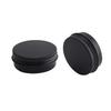 Othmro 2Pcs 1oz Metal Round Tins Aluminum Tin Cans Jar Refillable Containers 30ml Tin Cans Tin Bottles Containers with Screw Lid for Salve Spices Lip Balm Tea Candies Black 1.960.78in(DxH) view 1