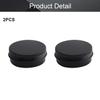 Othmro 2Pcs 1oz Metal Round Tins Aluminum Tin Cans Jar Refillable Containers 30ml Tin Cans Tin Bottles Containers with Screw Lid for Salve Spices Lip Balm Tea Candies Black 1.960.78in(DxH) view 4