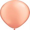 Qualatex 57340 Metallic Rose Gold 5 Inch Latex Balloons (100 Pack) view 1