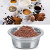 Reusable Refillable Coffee Capsule, Stainless Steel Coffee Capsule Cup Film Spoon Brush Set Fit for LAVAZZA A MODO MIO Coffee Machine view 1