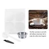 Reusable Refillable Coffee Capsule, Stainless Steel Coffee Capsule Cup Film Spoon Brush Set Fit for LAVAZZA A MODO MIO Coffee Machine view 3