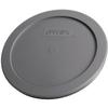 Pyrex 7201-PC (4-Cup) Puddle Gray Food Storage Lids (2-Pack) - Made in USA view 2