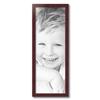 ArtToFrames 11x31 Inch Red Picture Frame, This 1.25 Inch Custom MDF Poster Frame is Cherry - Comes with Economy Acrylic and Corrugated Backing (2WOMBW26-039-11x31) view 3