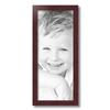 ArtToFrames 9x22 Inch Red Picture Frame, This 1.25 Inch Custom MDF Poster Frame is Cherry - Comes with Economy Acrylic and Corrugated Backing (2WOMBW26-039-9x22) view 3