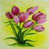 buyartforless CAN EDC471 16x12 Wall Art, Pink view 1