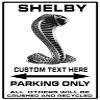 ZIC Motorsports Shelby Parking Only Garage Metal Sign - 20" X 12" view 1