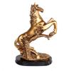 11" Feng Shui Golden Horse Statue view 2