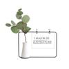 DIYthinker Quote I Major in Literature Metal Picture Frame Ceramic Vase Decor view 1