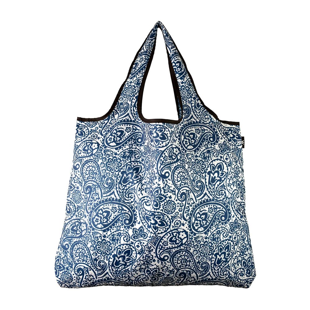 YaYbag JUMBO Size, fashionable reusable shopping, produce, washable bags, foldable bags, 55 lbs Polyester, Paisley