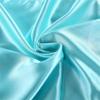 Comfort Bed Store Luxurious Soft Satin 5 Piece (1 Flat Sheet + 1 Fitted Sheet + 1 Duvet Cover + 2 Pillow Cases) Comfortable Bed Sheet Set with 19 inches Deep Pocket, Sky Blue, Queen view 4