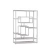 MYCO Furniture Geometric Bookshelf in Taupe view 1