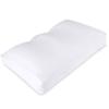 PILLOWY Premium Microbead Bed Pillow, Medium Extra Fluffy But Supportive - Ultra Comfortable Sleep with Silk Like Anti Aging Cover 85% Spandex/ 15% Nylon Breathable, Cooling White view 1