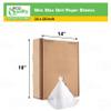 [3 PACK] Wet Waxed Deli Paper Sheets 14x18 - Grease Resistant Sandwich Liner, Microwave Safe, Deli Wrap for Restaurants, BBQ, Schools and Concession Stands (14 in x 18 in - Case of 3) by EcoQuality view 3