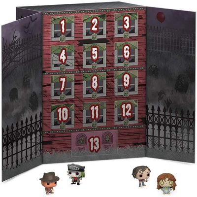 Funko Advent Calendar: 13 Day Spooky Halloween Countdown,Calendar - 13 Pocket Pop! Horror Franchise Vinyl Figures