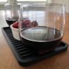 Happitasa Silicone Kitchen Sink Organizer Tray, Sponge Holder and Countertop Protector | Bathroom and Kitchen Soap Dish and Dispenser Tray (Black, 10"x5.25") view 4