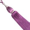 1 Pair High-Grade Tassel Curtain Buckle Curtain Bandage Luxurious Tassels Curtain Tiebacks Holdbacks Drape Tiebacks Rope Curtain Tassel Rope (Purple) view 1