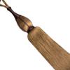 1 Pair High-Grade Tassel Curtain Buckle Curtain Bandage Luxurious Tassels Curtain Tiebacks Holdbacks Drape Tiebacks Rope Curtain Tassel Rope (Light Coffee) view 1