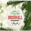 Broomall Pennsylvania Christmas Ornament 2025 Travel Souvenir City Ornament Vacation Memory Holiday Decoration Hometown Pride Travelers Families Friends Keepsake Rustic 3" White view 1