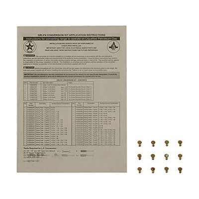 ForeverPRO GRLP4 Lp Conversion Kit for Frigidaire Appliance 2319698 AH3633782 EA3633782 PS3633782