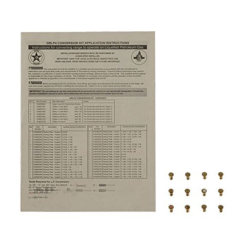ForeverPRO GRLP4 Lp Conversion Kit for Frigidaire Appliance 2319698 AH3633782 EA3633782 PS3633782