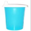 Tupperware Big Bell Tumbler Sippy Cup 10.5 Ounces Sheer Aqua Blue view 1