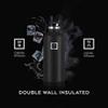 IRON FLASK Camping & Hiking Hydration Flask with Straw, BPA-Free Insulated Stainless Steel Sports Water Bottle - 24 oz Day & Night view 4