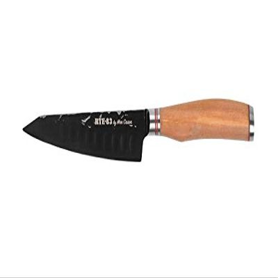 Route 83 by Moe Cason Steak Knife Set of 4 Stainless Steel Italian Olive Wood Handle