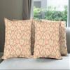 Ambesonne Fruits Throw Pillow Cushion Case Pack of 4, Healthy Refreshing Fruit from Orchard Abstract Cartoon Drawing Organic, Modern Accent Double-Sided Digital Printing, 24", Apple Green view 1