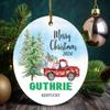 Guthrie Ornaments Guthrie KY Kentucky Souvenirs Hometown Christmas Ornament Tree 2025 view 1
