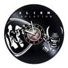 Wall Clock Compatible with Alien Isolation Made of Vinyl Record - Decor Original Design - Birthday, Wedding, Anniversary, Women, Men, Friends, Girlfriend Boyfriend and Teens view 1