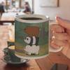 We Bare Bears Bear Stack Ceramic Coffee Mug, Novelty Gift Mugs for Coffee, Tea and Hot Drinks, 11oz, White view 4