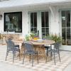 Oriental Weavers Marina Indoor/Outdoor Rug - 2598I - 3'7" x 5'6" - in Tan/Ivory - Modern Farmhouse Style, Water, Stain and Fade Resistant, Hose Clean, Patio, Outdoor Living Area Rug view 1