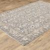 Oriental Weavers Maharaja Area Rug - 070E1-2' x 3' - in Blue/Ivory - Vintage Inspired, Stain Resistant, Family and Pet Friendly, Entryway, Bathroom Accent Rug view 3