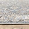 Oriental Weavers Maharaja Area Rug - 070E1-2' x 3' - in Blue/Ivory - Vintage Inspired, Stain Resistant, Family and Pet Friendly, Entryway, Bathroom Accent Rug view 4