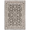 Oriental Weavers Maharaja Area Rug - 070N1-2' x 3' - in Grey/Ivory - Vintage Inspired, Stain Resistant, Family and Pet Friendly, Entryway, Bathroom Accent Rug view 2